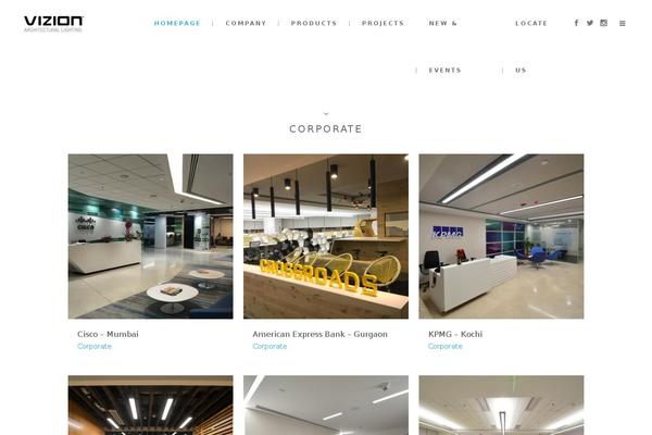 Hazel theme site design template sample