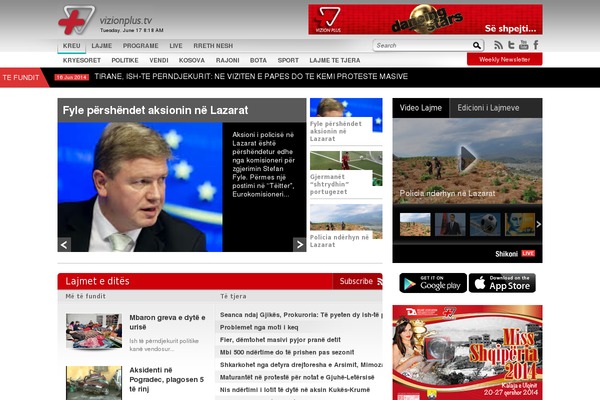 Site using WP Thumbnail Slider plugin