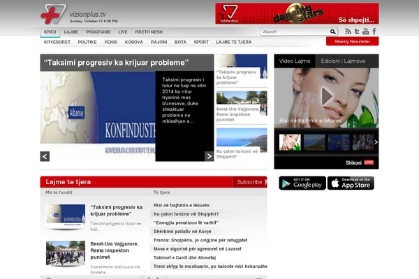 Site using WP Thumbnail Slider plugin