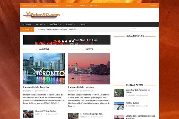 MH Magazine theme site design template sample