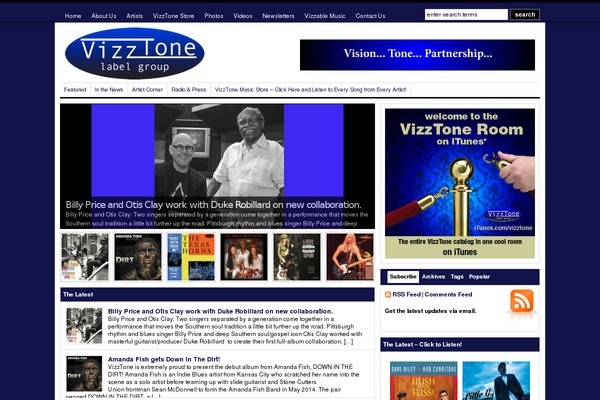 Site using Instant Band Site by Nimbit plugin