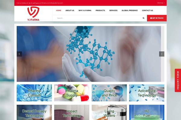 Site using Slick Popup plugin