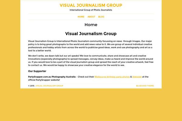 vjgroup.org site used Bluesand