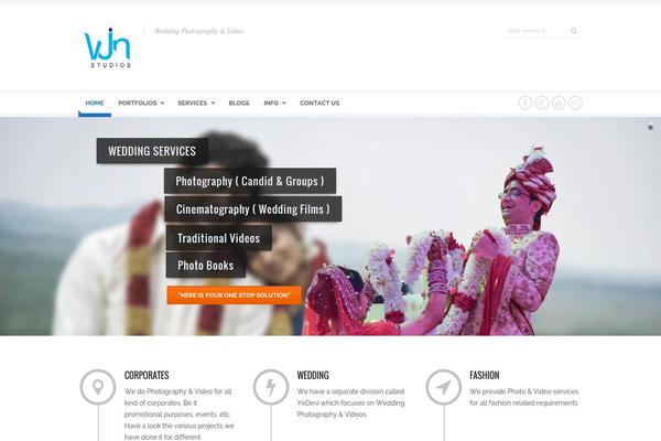 Corporative theme site design template sample
