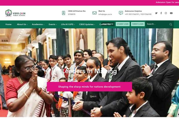 Aadi theme site design template sample