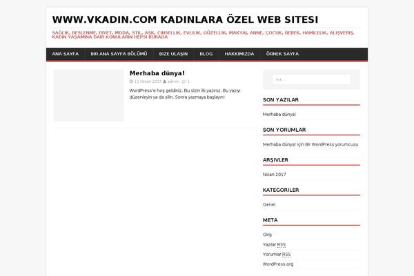 MH Magazine lite theme site design template sample