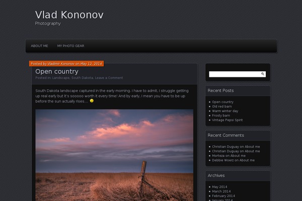 Parament theme site design template sample