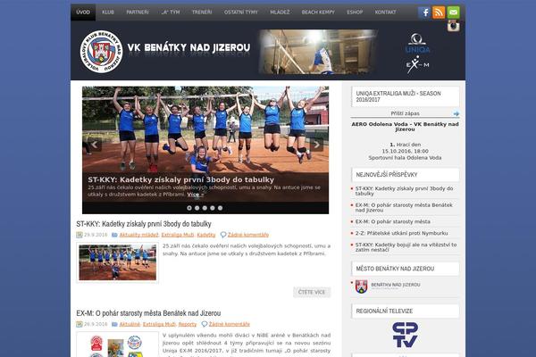 vkbenatky.cz site used Landa