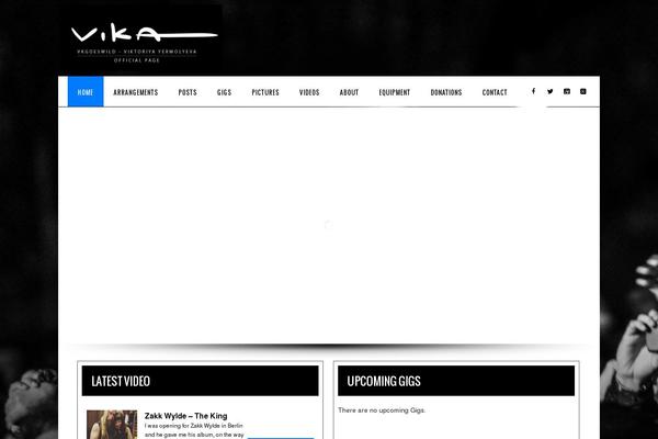 Divi theme site design template sample