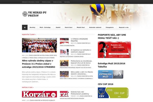 Newsroll theme site design template sample
