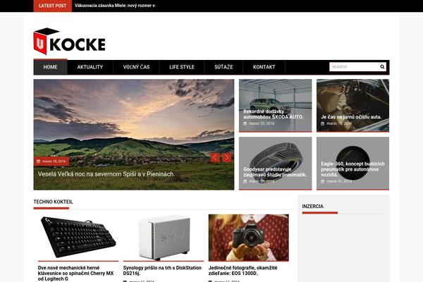 ProfitMag theme site design template sample
