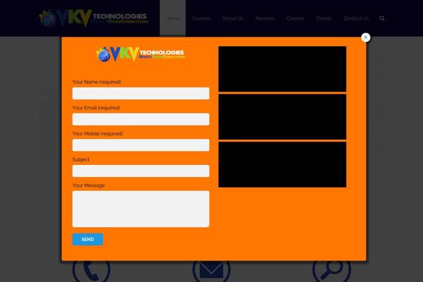 Impreza theme site design template sample