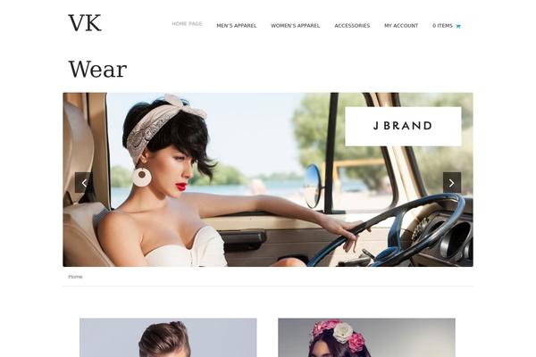 For The Cause theme site design template sample