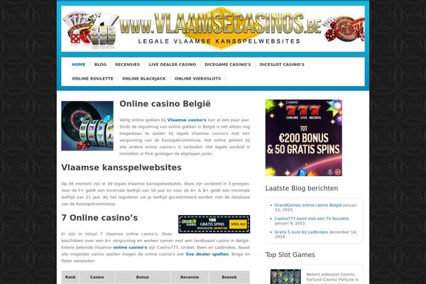 Slots Theme theme site design template sample