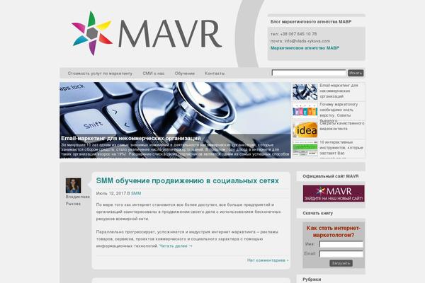 Site using Smooth Scroll Up plugin