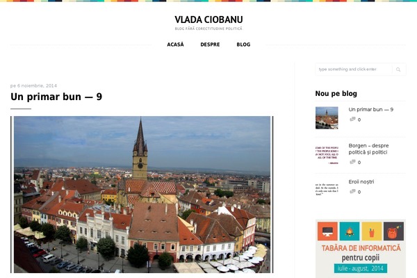 Site using Better archives widget plugin
