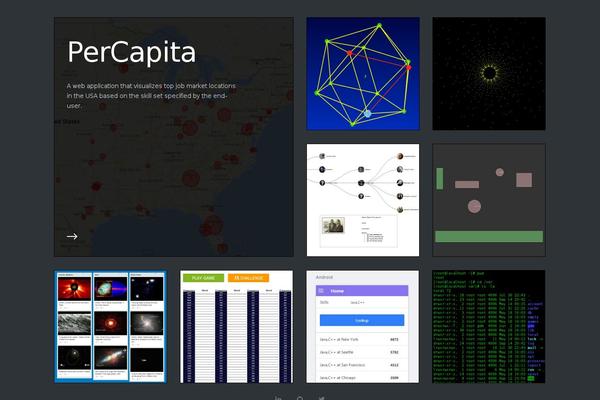 Tarski theme site design template sample
