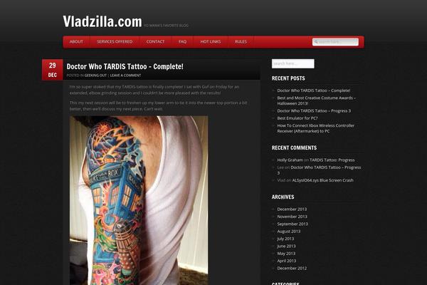 GamePress theme site design template sample