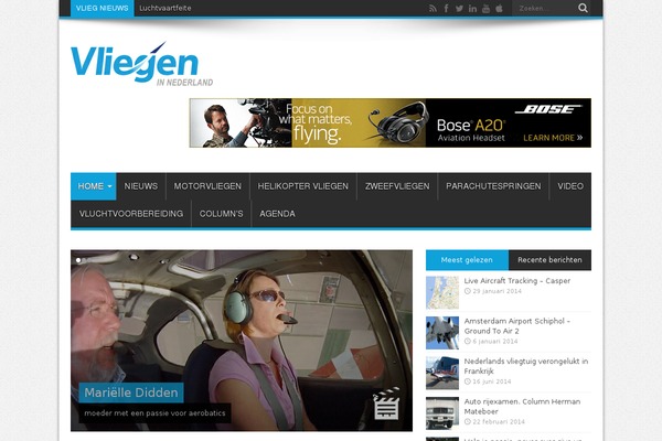 Sahifa theme site design template sample