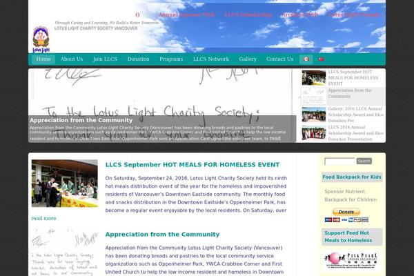 Custom Community theme site design template sample