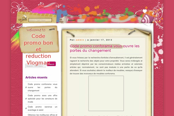 D5 COLORFUL theme site design template sample