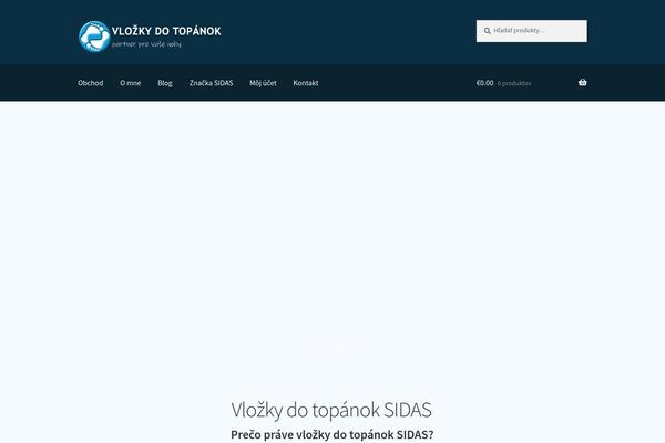 Site using Storefront-blog-customiser plugin