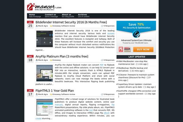 vmancer.com site used Tc-fusion