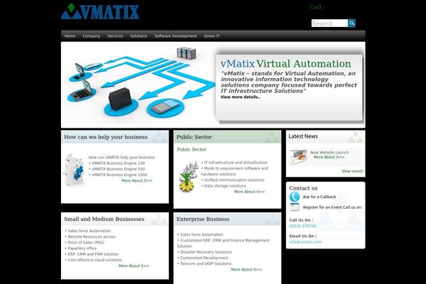Modular theme site design template sample