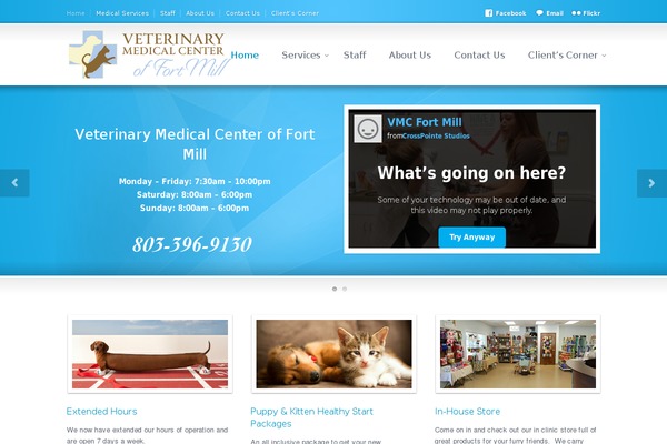 Site using WP Testimonials with rotator widget plugin