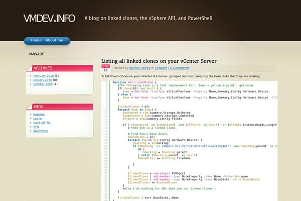 Site using Codesnippet plugin