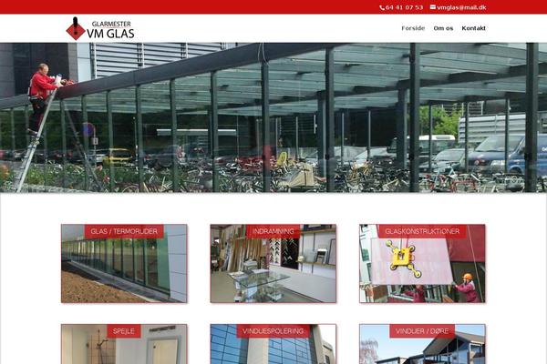 vmglas.dk site used Cg-theme
