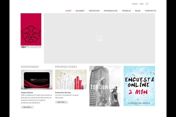 Rocco theme site design template sample