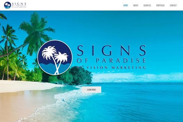 Corsa theme site design template sample