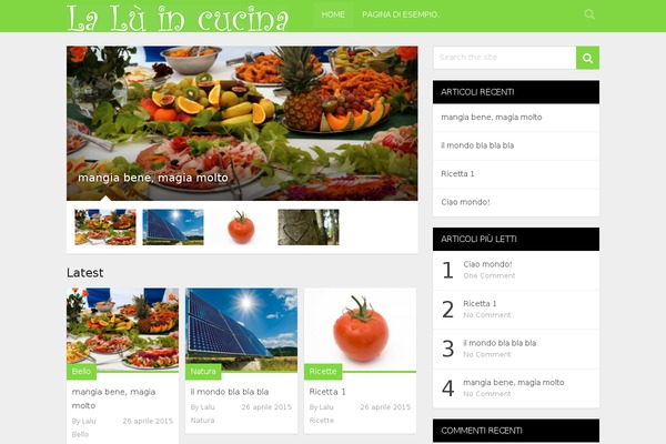 Nimble theme site design template sample