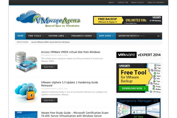 vmwarearena.com site used Fearless