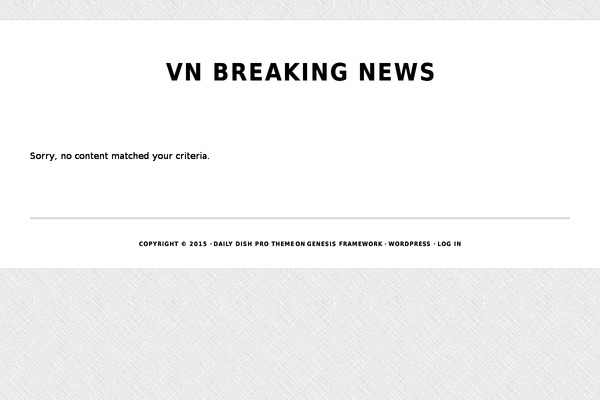 Daily Dish Pro theme site design template sample