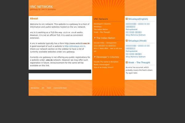 ShinRa of the Sun theme site design template sample