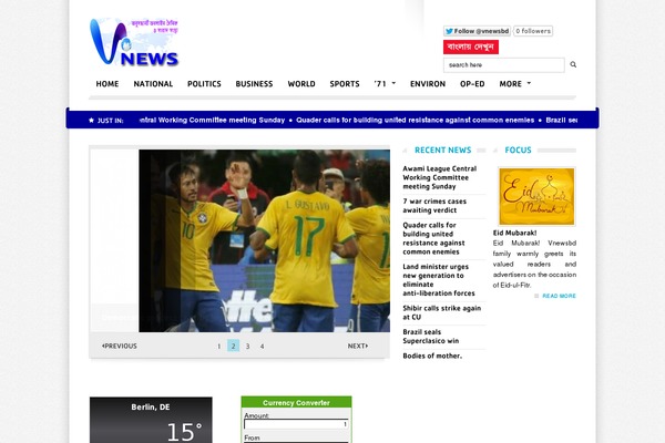 Site using Covid-19-bangladesh-live plugin