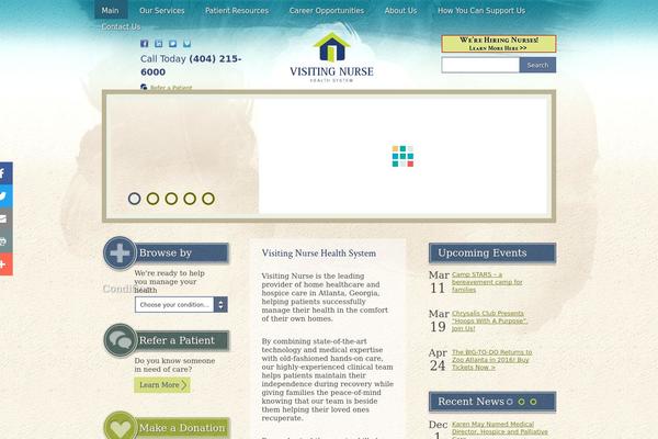 Site using Fluid Responsive Slideshow plugin