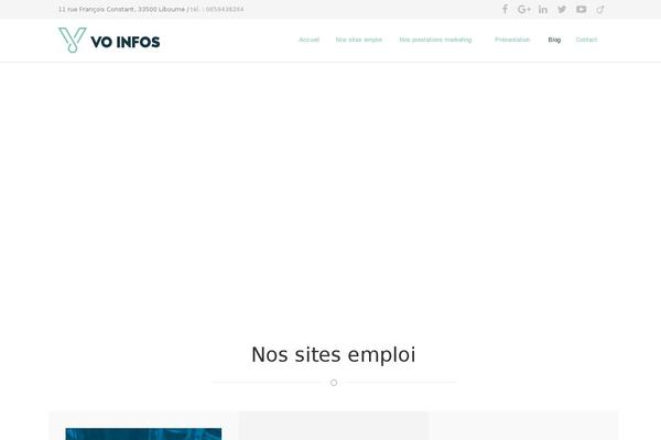 Unicon theme site design template sample
