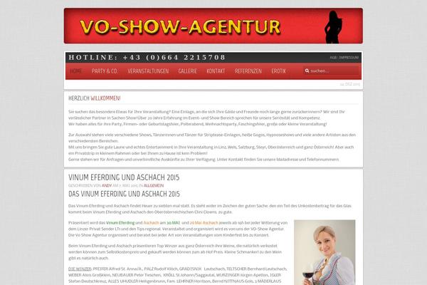 Revista theme site design template sample