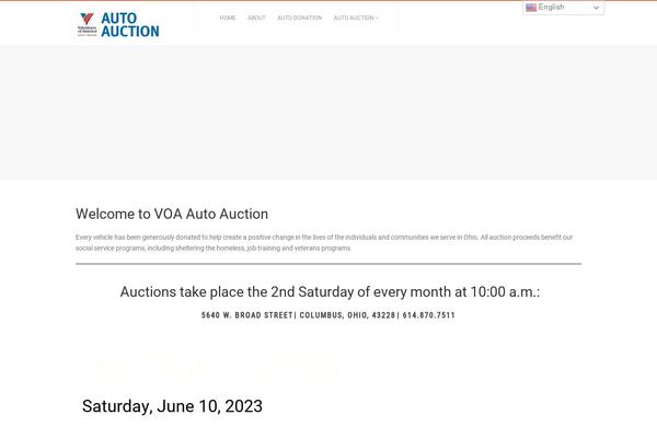 Autostars theme site design template sample