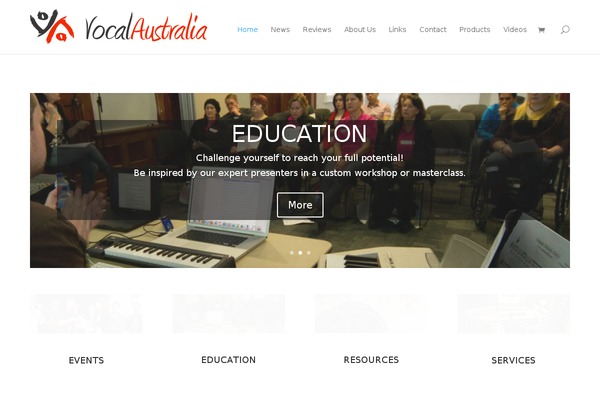 Divi theme site design template sample