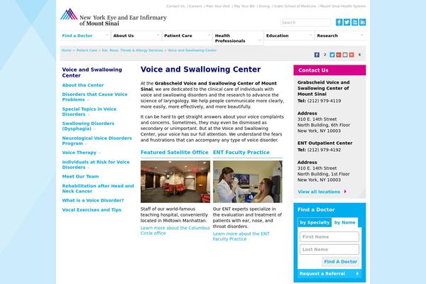 vocalhealth.org site used Blue Diamond v.1.06
