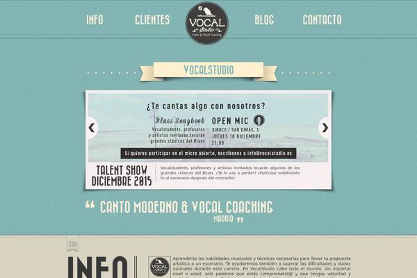 Retro theme site design template sample
