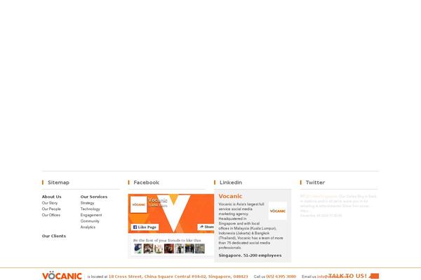 Site using Smooth Scroll Up plugin