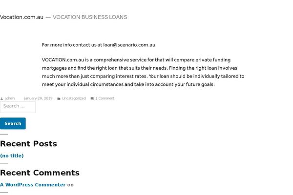 Twenty Nineteen theme site design template sample