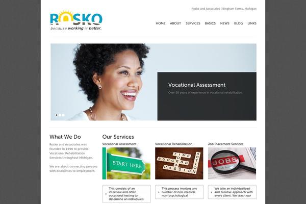 Solid Wp theme site design template sample