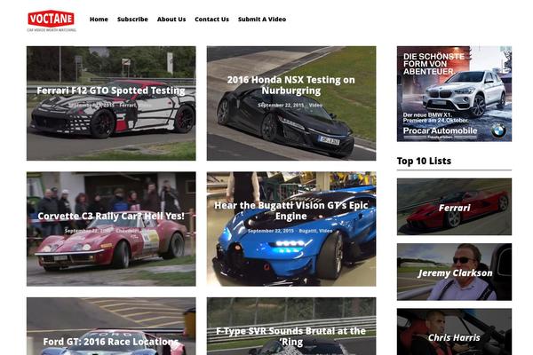 Elliot theme site design template sample