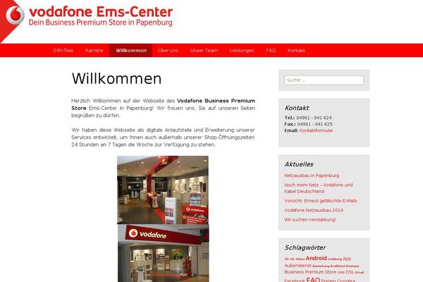 Twentythirteen Child theme site design template sample